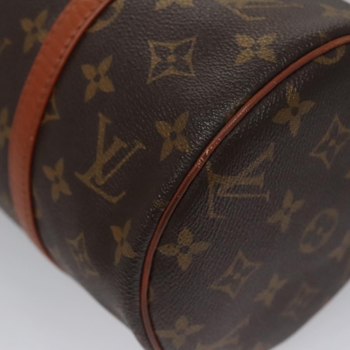 Louis Vuitton Papillon Handbag Monogram Canvas, BROWN, CANVAS, Handbag