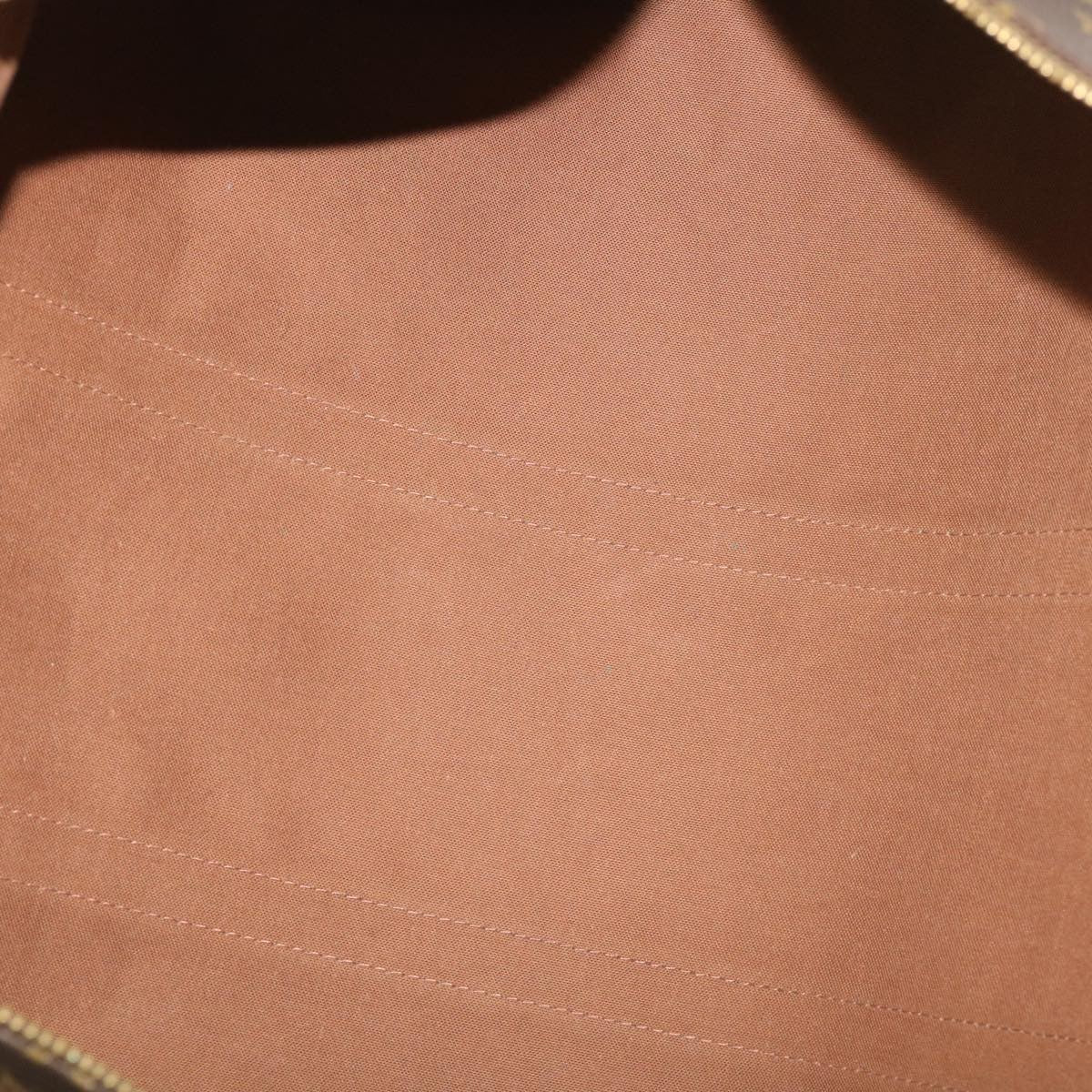 Louis Vuitton Keepall Bag Monogram Canvas, BROWN, CANVAS, Travel bag