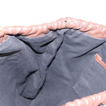 Burberry Big Crush Tote Leather and House Check Canvas, BROWN, LEATHER, Handbag