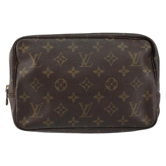 Louis Vuitton Trousse Toilette Monogram Canvas, BROWN, CANVAS, Clutche & pouche