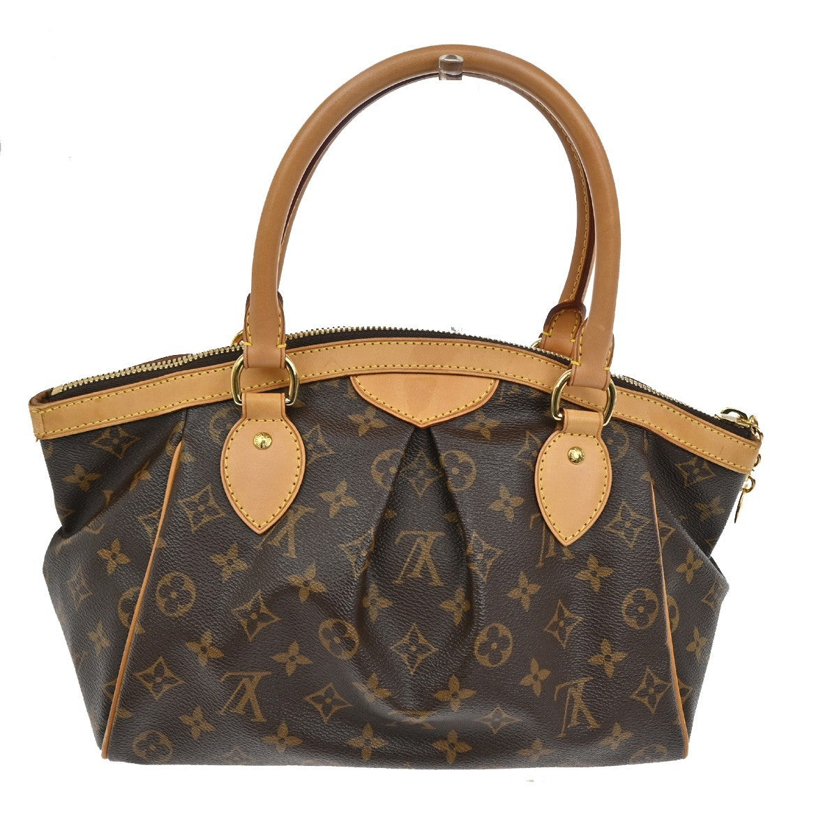 Louis Vuitton Tivoli Handbag Monogram Canvas, BROWN, CANVAS, Handbag