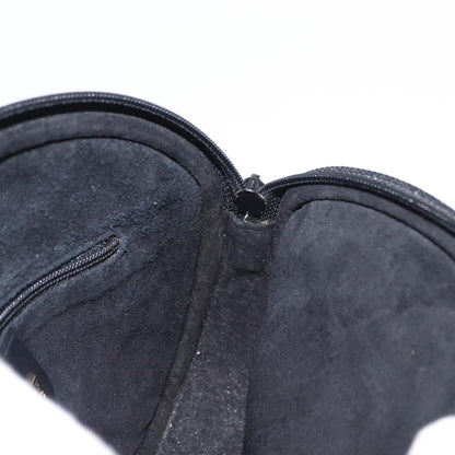 Gucci Vintage Shoulder Bag Leather, BLACK, LEATHER, Shoulder bag