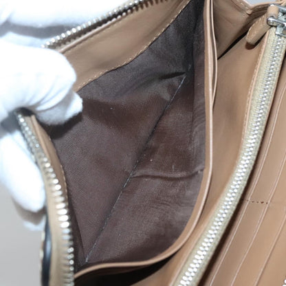 Prada Continental Wallet Saffiano Leather, BEIGE, LEATHER, Wallets