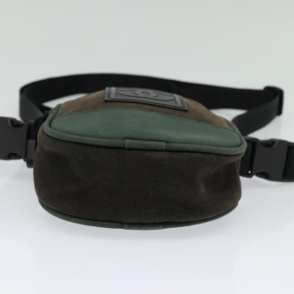 Chanel Sport Line Crossbody Bag Coated Canvas, BROWN, CANVAS, Shoulder bag