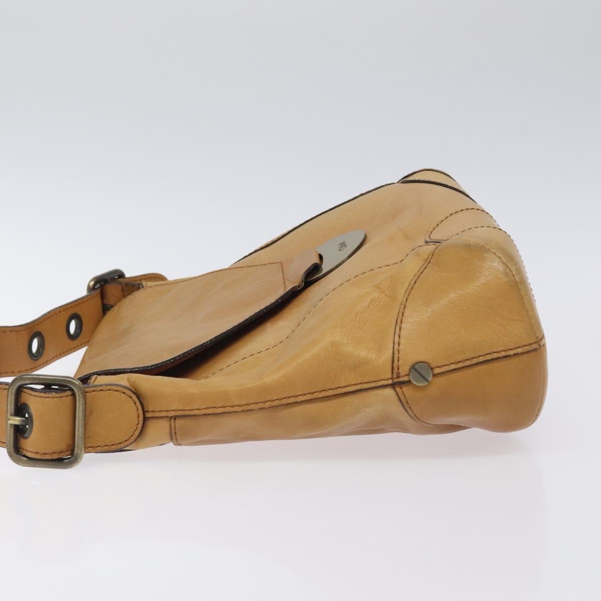 Chloe Vintage Flap shoulder bag Leather, BROWN, LEATHER, Shoulder bag