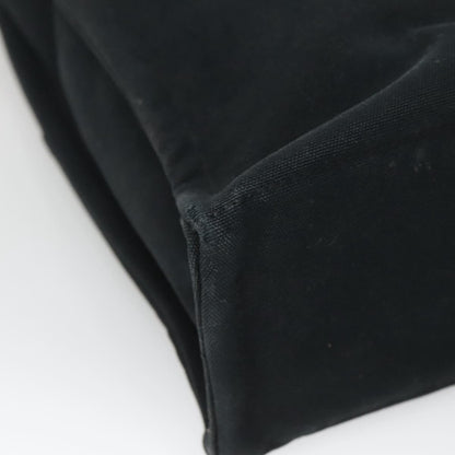 Hermes Fourre Tout Tote Canvas, BLACK, CANVAS, Tote bag