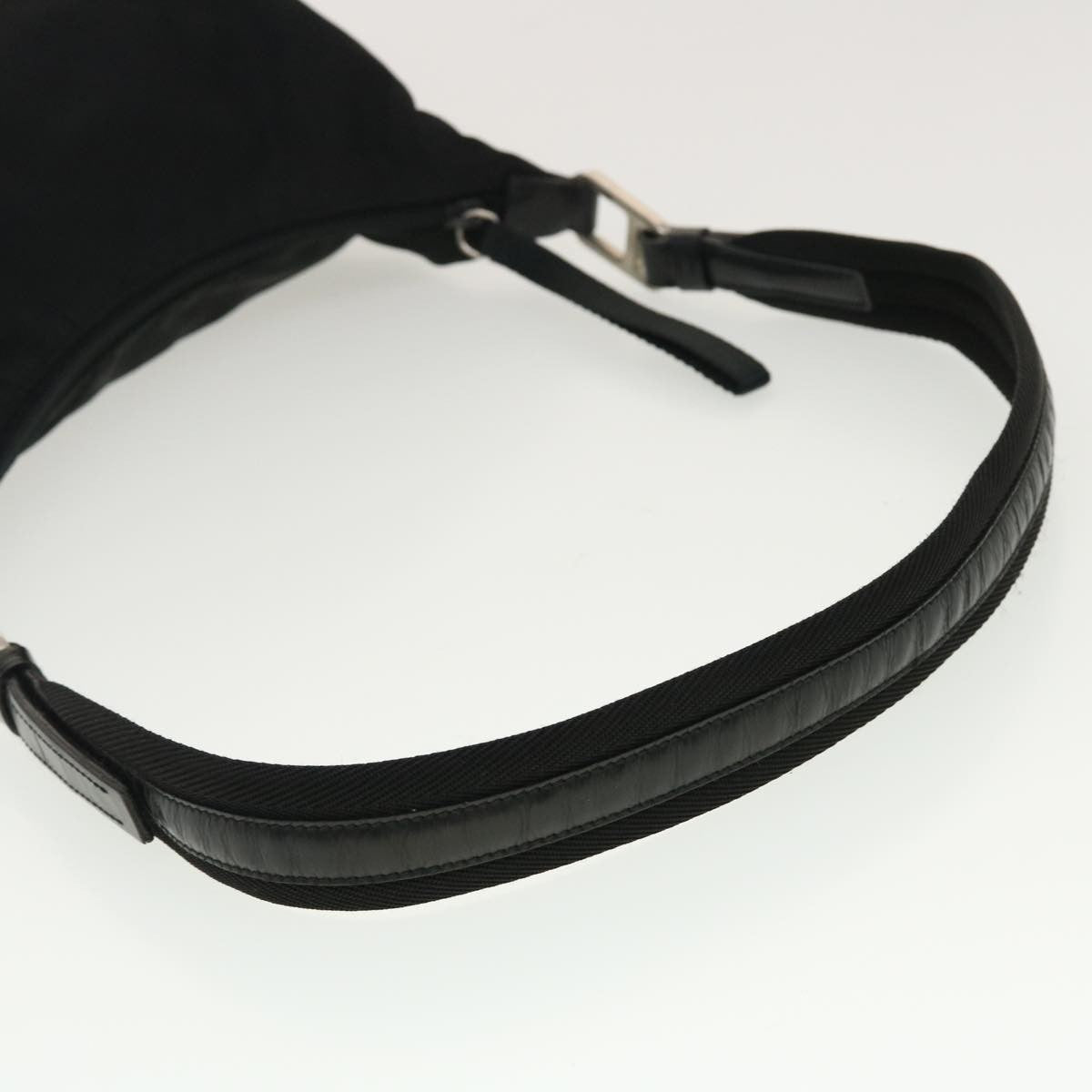 Prada Vintage Shoulder Bag Tessuto, BLACK, NYLON, Shoulder bag