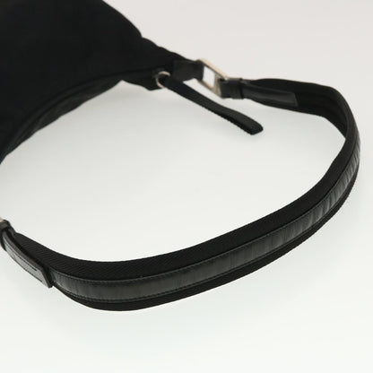 Prada Vintage Shoulder Bag Tessuto, BLACK, NYLON, Shoulder bag