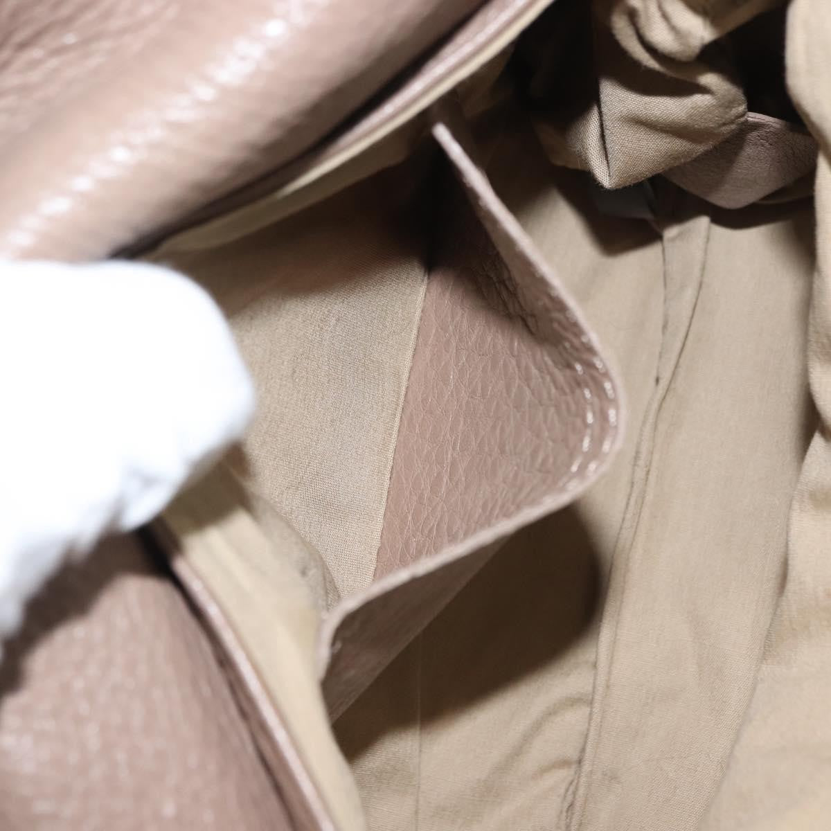 Chloe Lily Shoulder bag Leather, PURPLE, LEATHER, Shoulder bag