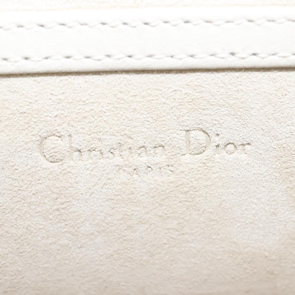 Christian Dior Ultra Matte Diorama Vertical Clutch on Chain Studded Leather, SILVER, PATENT_LEATHER, Clutche & pouche