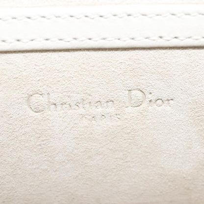 Christian Dior Ultra Matte Diorama Vertical Clutch on Chain Studded Leather, SILVER, PATENT_LEATHER, Clutche & pouche