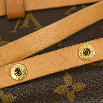 Louis Vuitton Florentine Waist Bag Monogram Canvas, BROWN, CANVAS, Clutche & pouche