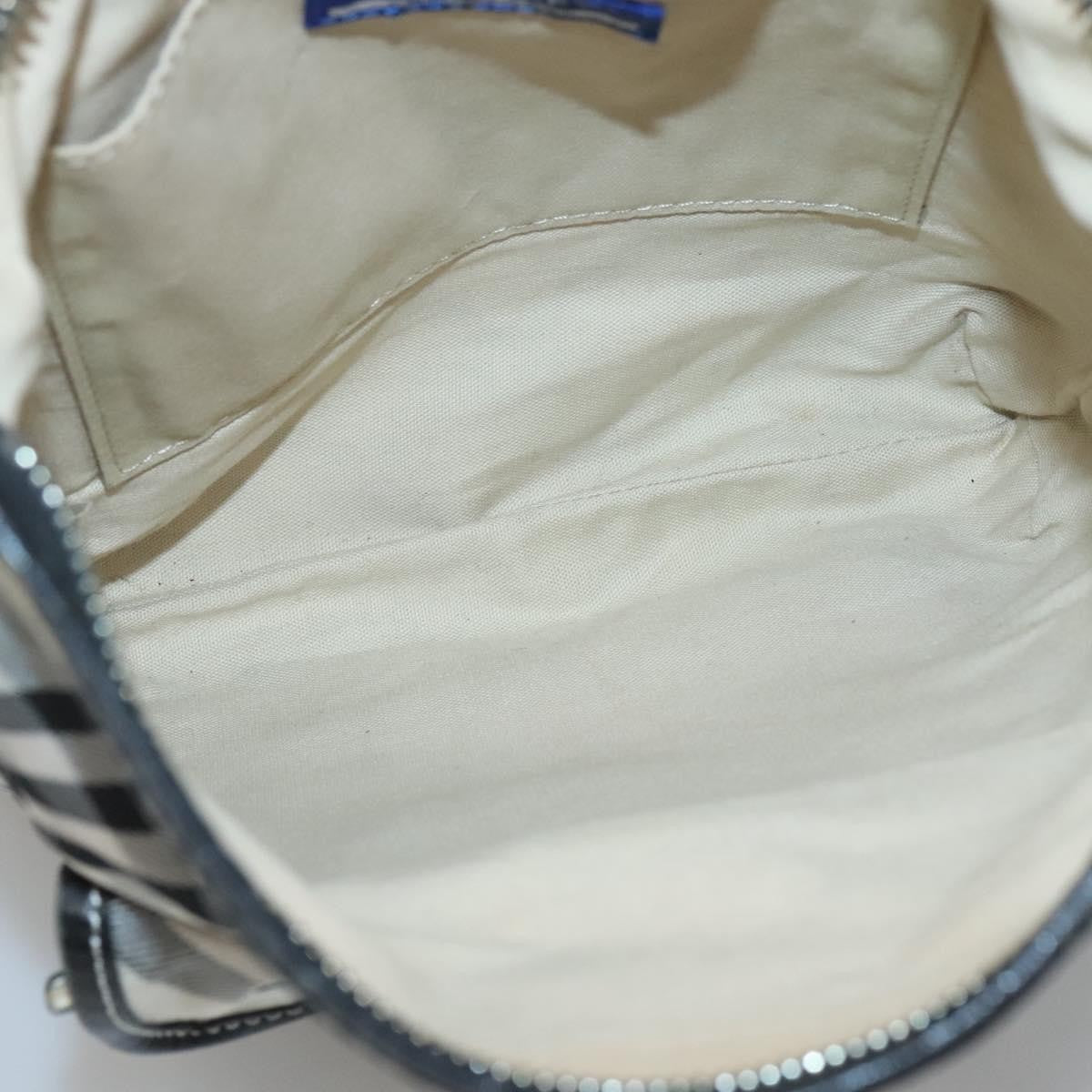 Burberry Nova Check Blue Label Nylon, WHITE, NYLON, Shoulder bag