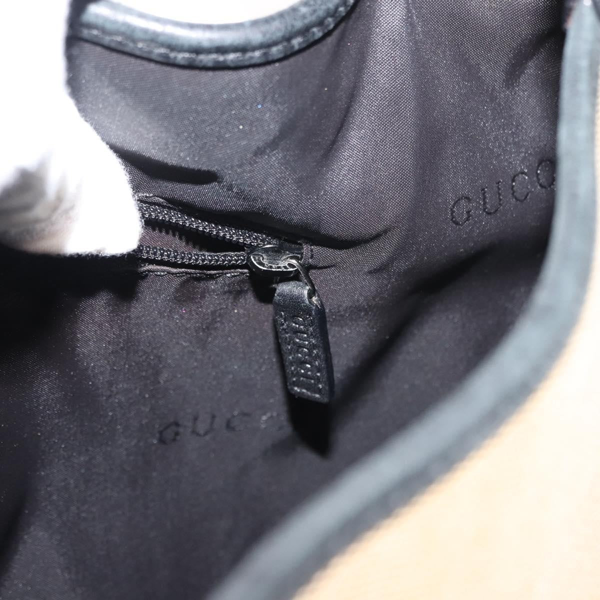 Gucci Vintage Jackie Handbag Canvas, BEIGE, CANVAS, Shoulder bag