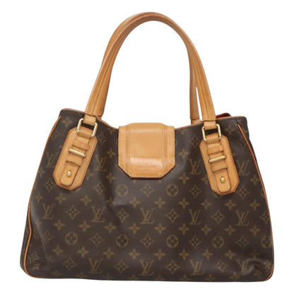 Louis Vuitton Griet Handbag Monogram Canvas, BROWN, CANVAS, Tote bag