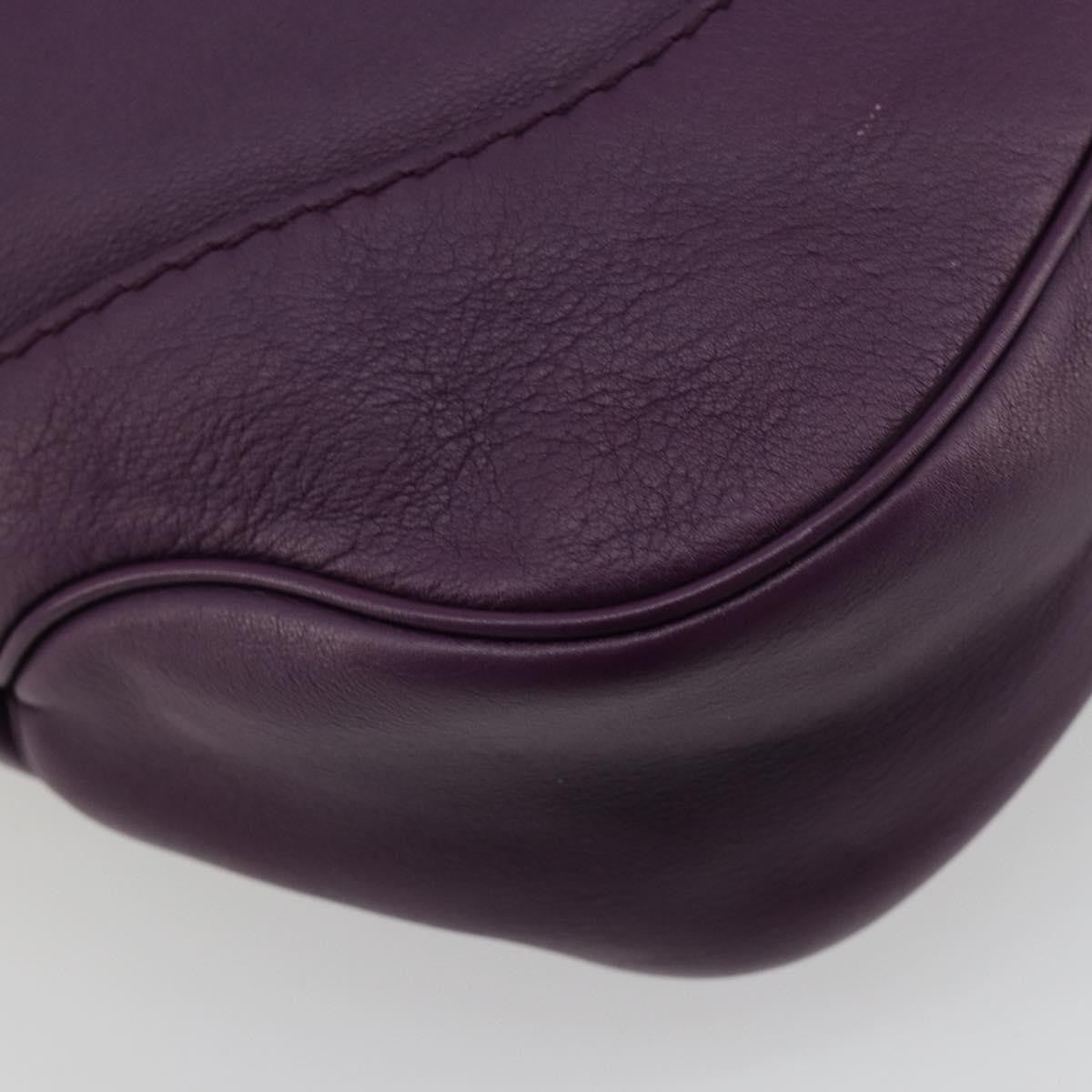 Gucci Jackie Original Shoulder Bag Leather, Purple, Leather, Handbag