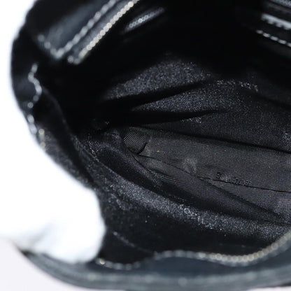 Loewe Vintage Shoulder Bag Leather, BLACK, LEATHER, Shoulder bag