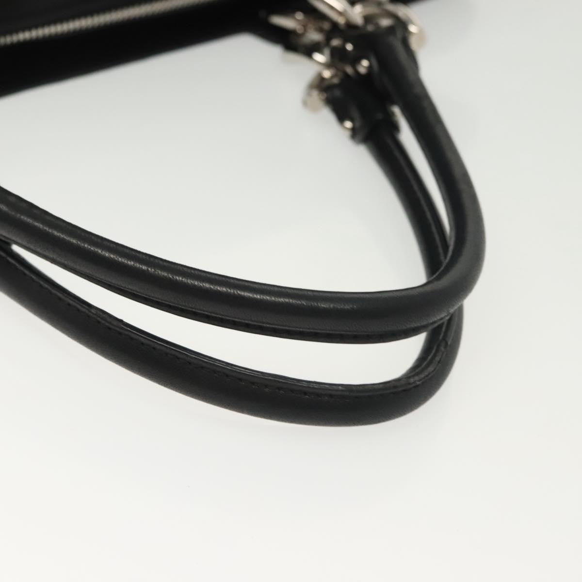 Salvatore Ferragamo Vala Handbag Leather, BLACK, LEATHER, Handbag