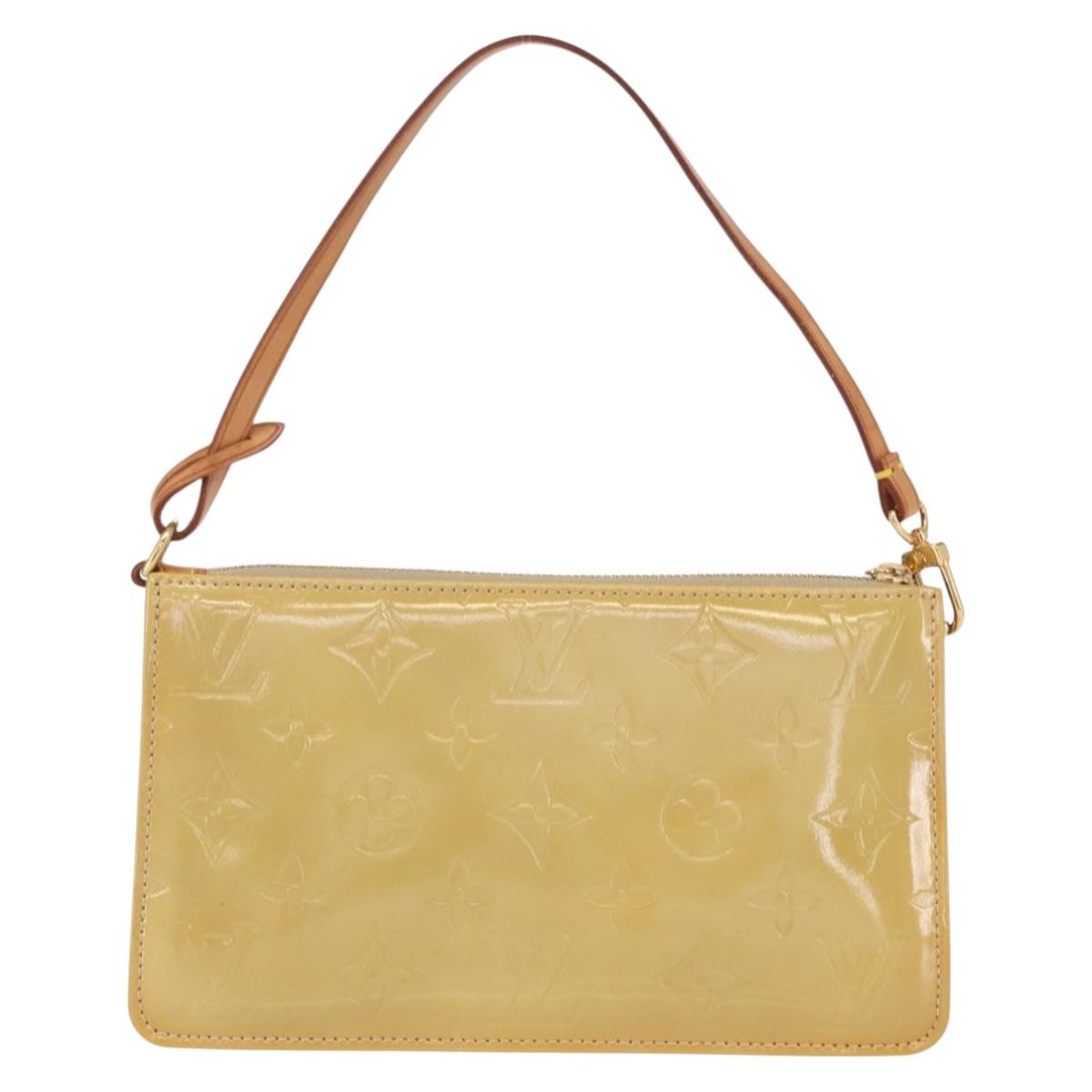 Louis Vuitton Lexington Pochette Monogram Vernis, BEIGE, PATENT_LEATHER, Clutche & pouche
