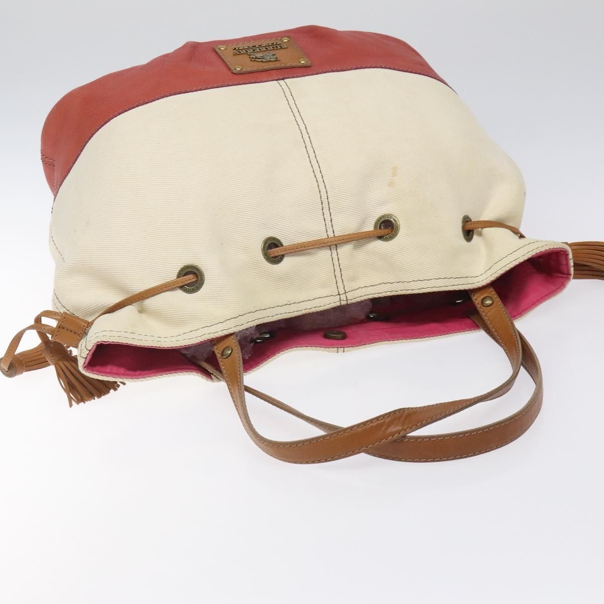 Burberry Blue Label Tote Bag Canvas, BEIGE, CANVAS, Tote bag