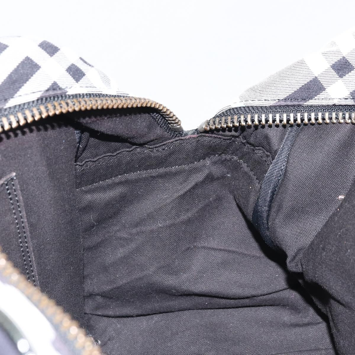 Burberry Blue Label Handbag Canvas, BLACK, CANVAS, Handbag