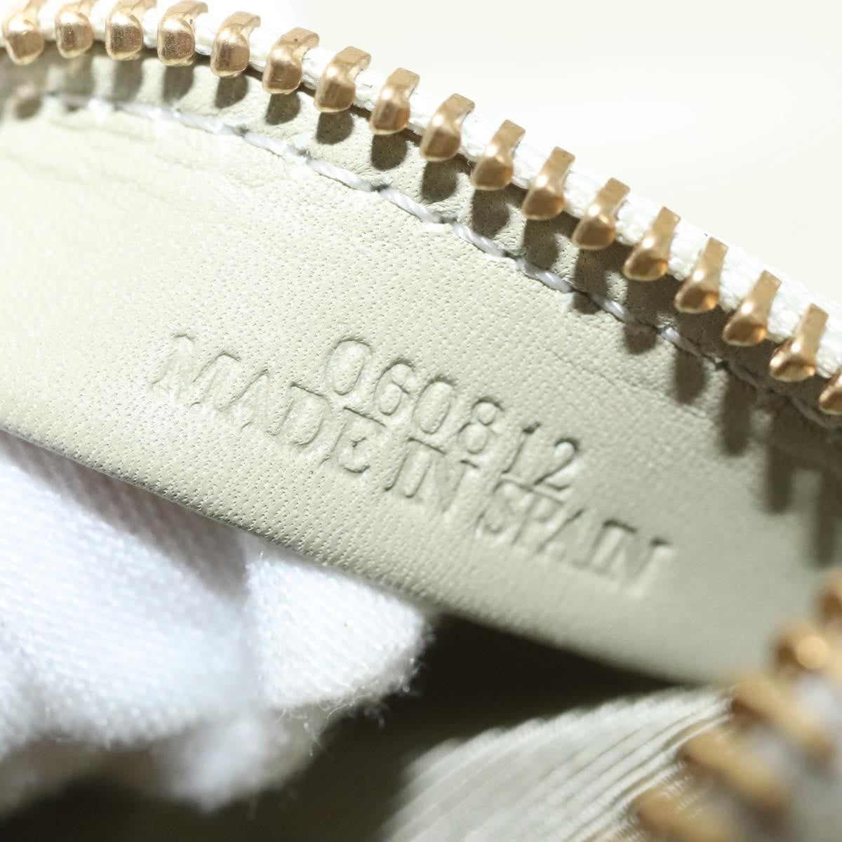 Loewe Chain Roller Handbag Leather, WHITE, LEATHER, Shoulder bag