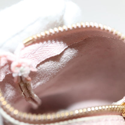 Louis Vuitton Berlingot Key Pouch Monogram Empreinte Leather, PINK, LEATHER, Charms and Keychains