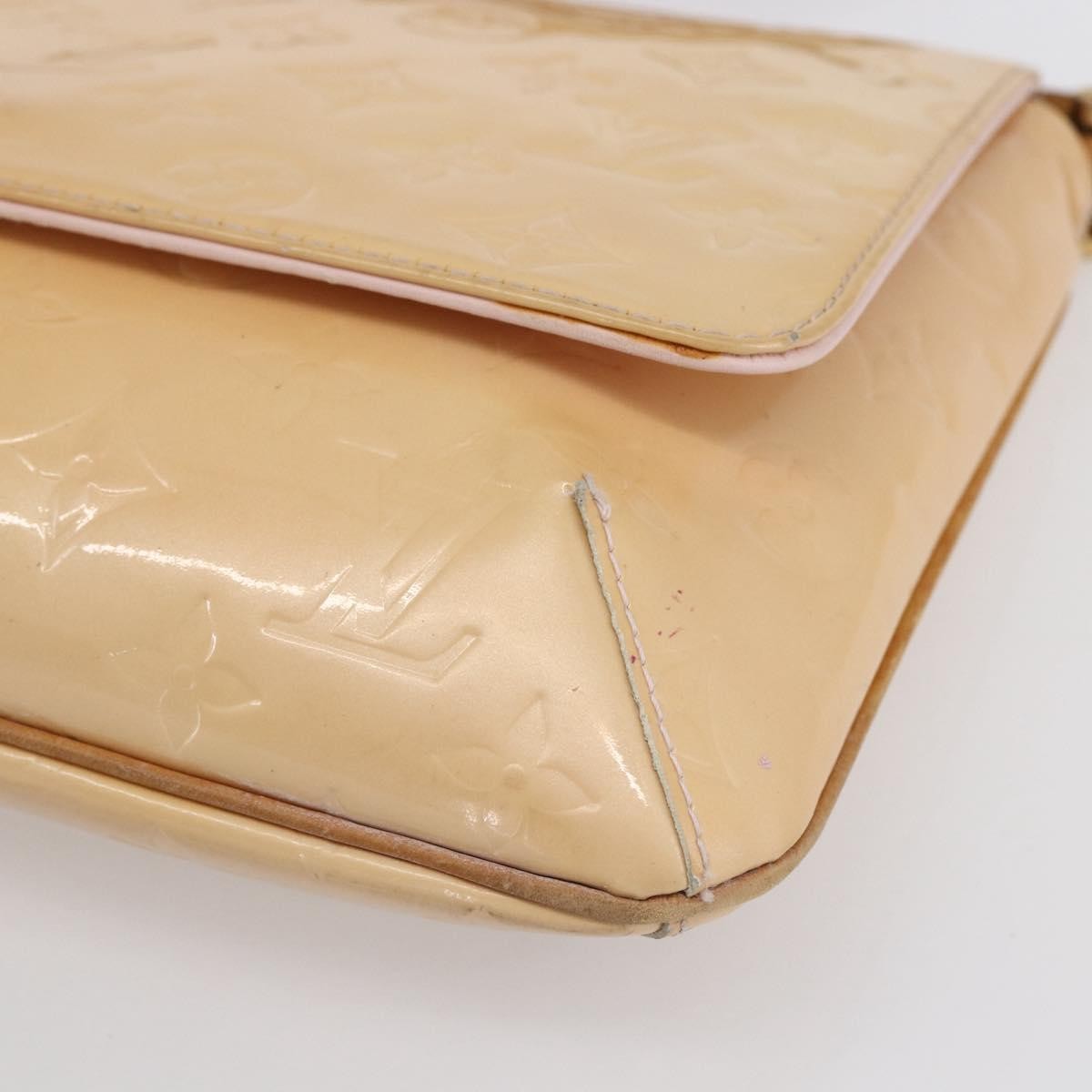 Louis Vuitton Thompson Street Handbag Monogram Vernis, BEIGE, PATENT_LEATHER, Shoulder bag