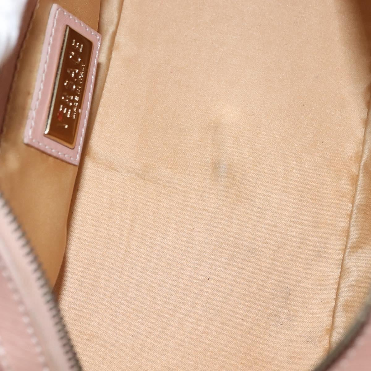 Versace Vintage Medusa Belt Bag Leather, PINK, LEATHER, Handbag