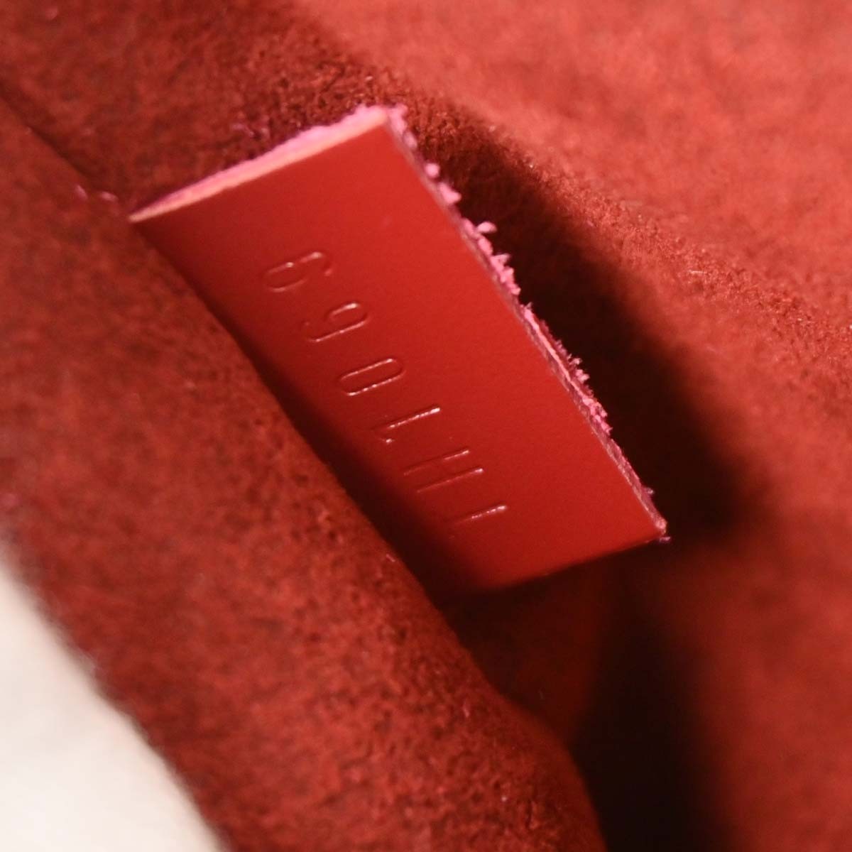 Louis Vuitton Jasmin Bag Epi Leather, RED, LEATHER, Handbag