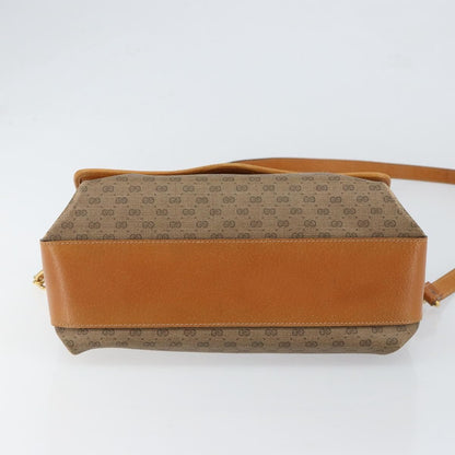 Gucci Micro GG supreme shoulder bag GG canvas, BEIGE, CANVAS, Shoulder bag