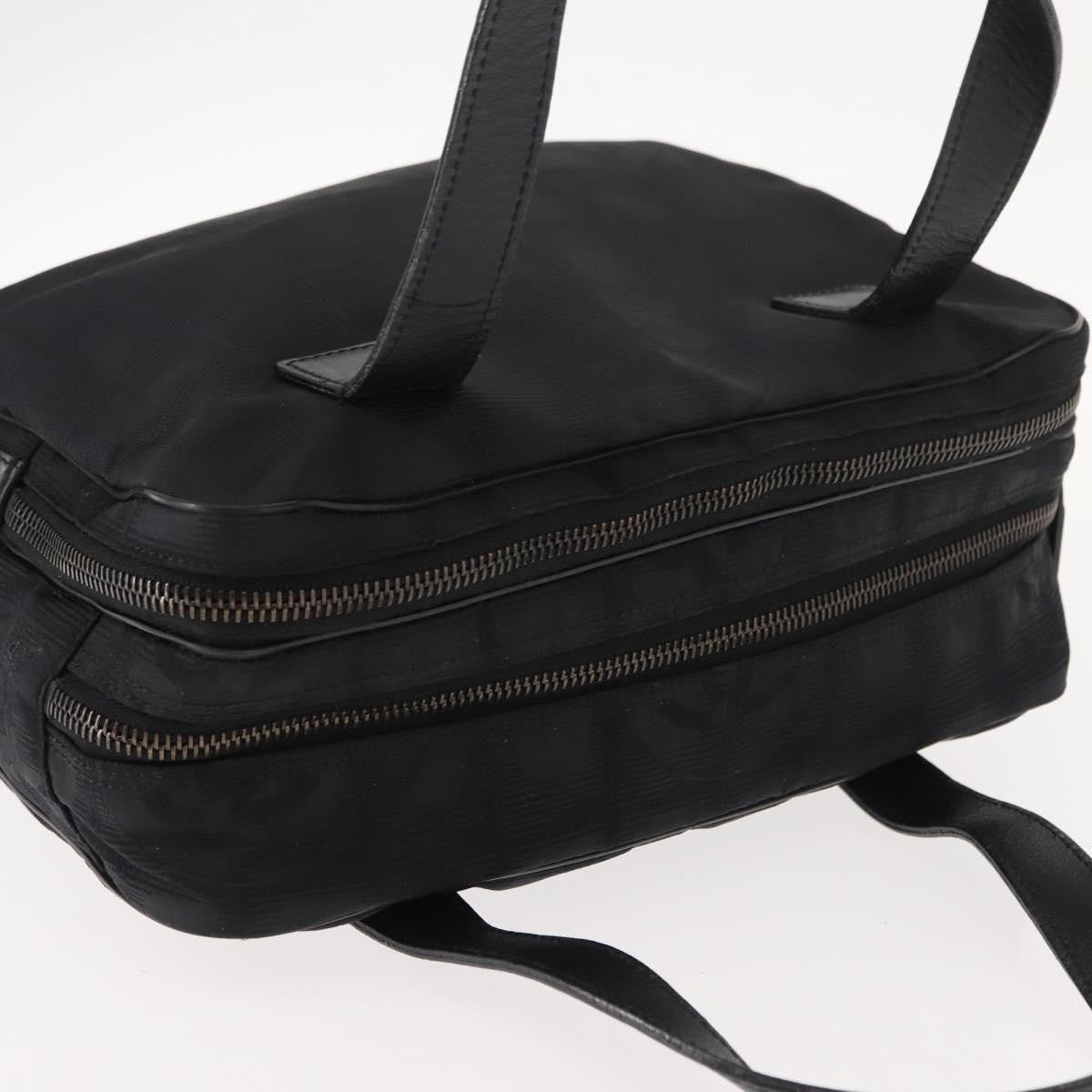 Chanel Travel Line Convertible Satchel Nylon, BLACK, NYLON, Handbag