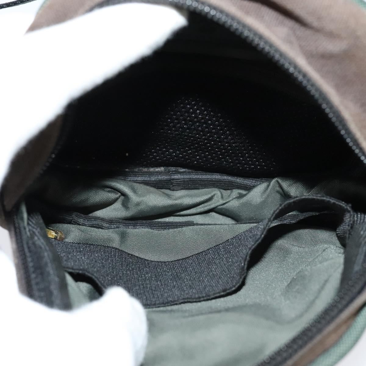 Chanel Sport Line Crossbody Bag Coated Canvas, BROWN, CANVAS, Shoulder bag