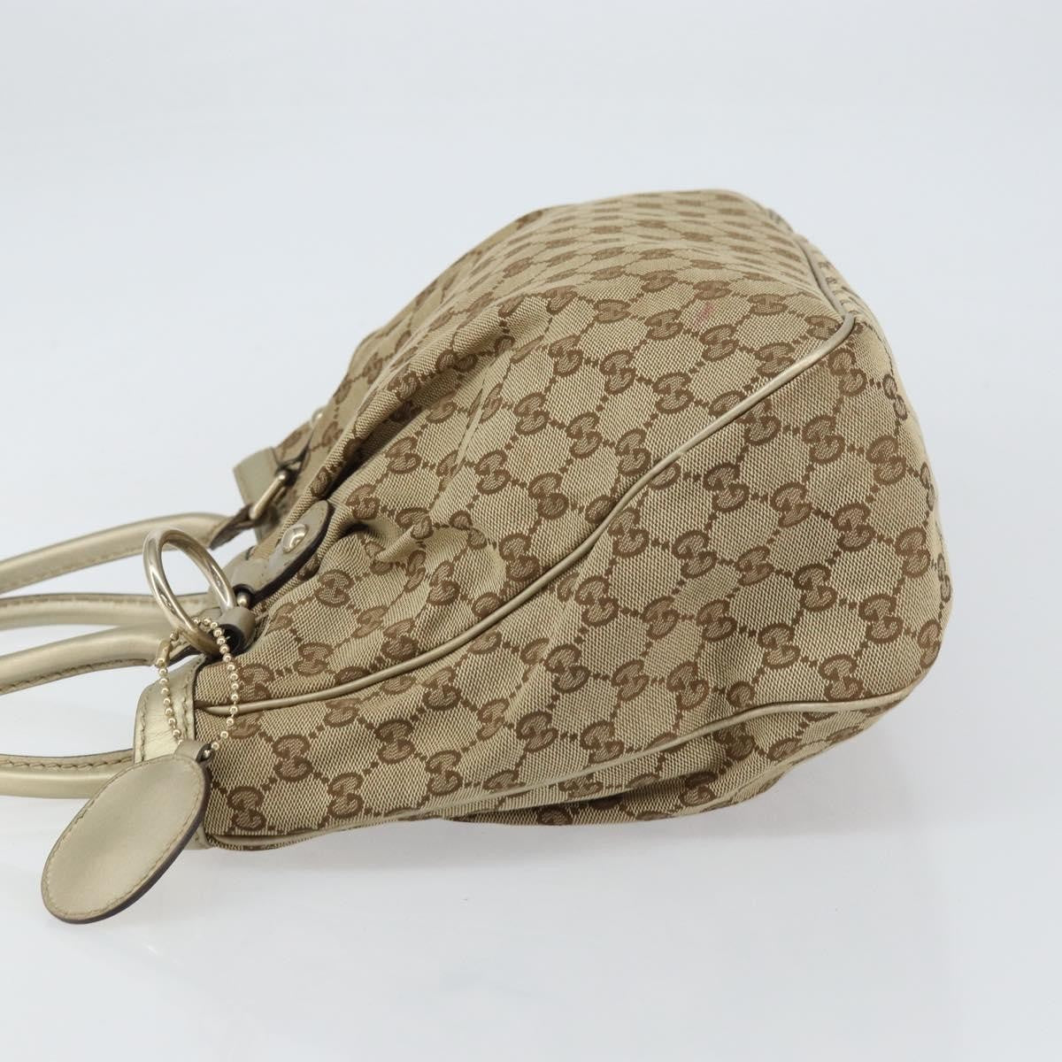Gucci Sukey Top Handle Tote GG Canvas, BEIGE, CANVAS, Tote bag