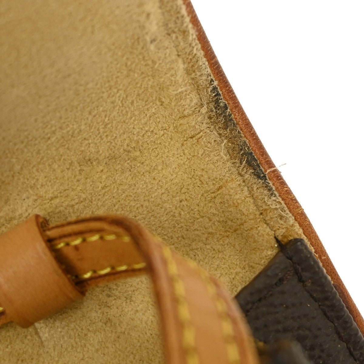 Louis Vuitton Twin Handbag Monogram Canvas, BROWN, CANVAS, Clutche & pouche