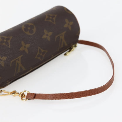 Louis Vuitton Papillon Pochette Monogram Canvas, BROWN, CANVAS, Handbag