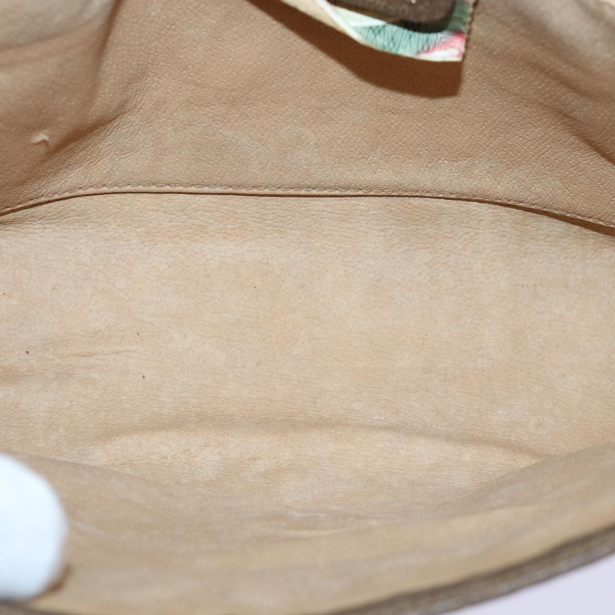 Gucci Vintage old clutch Canvas, BEIGE, CANVAS, Clutche & pouche