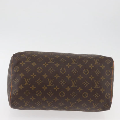 Louis Vuitton Speedy Handbag Monogram Canvas, Brown, Canvas, Handbag