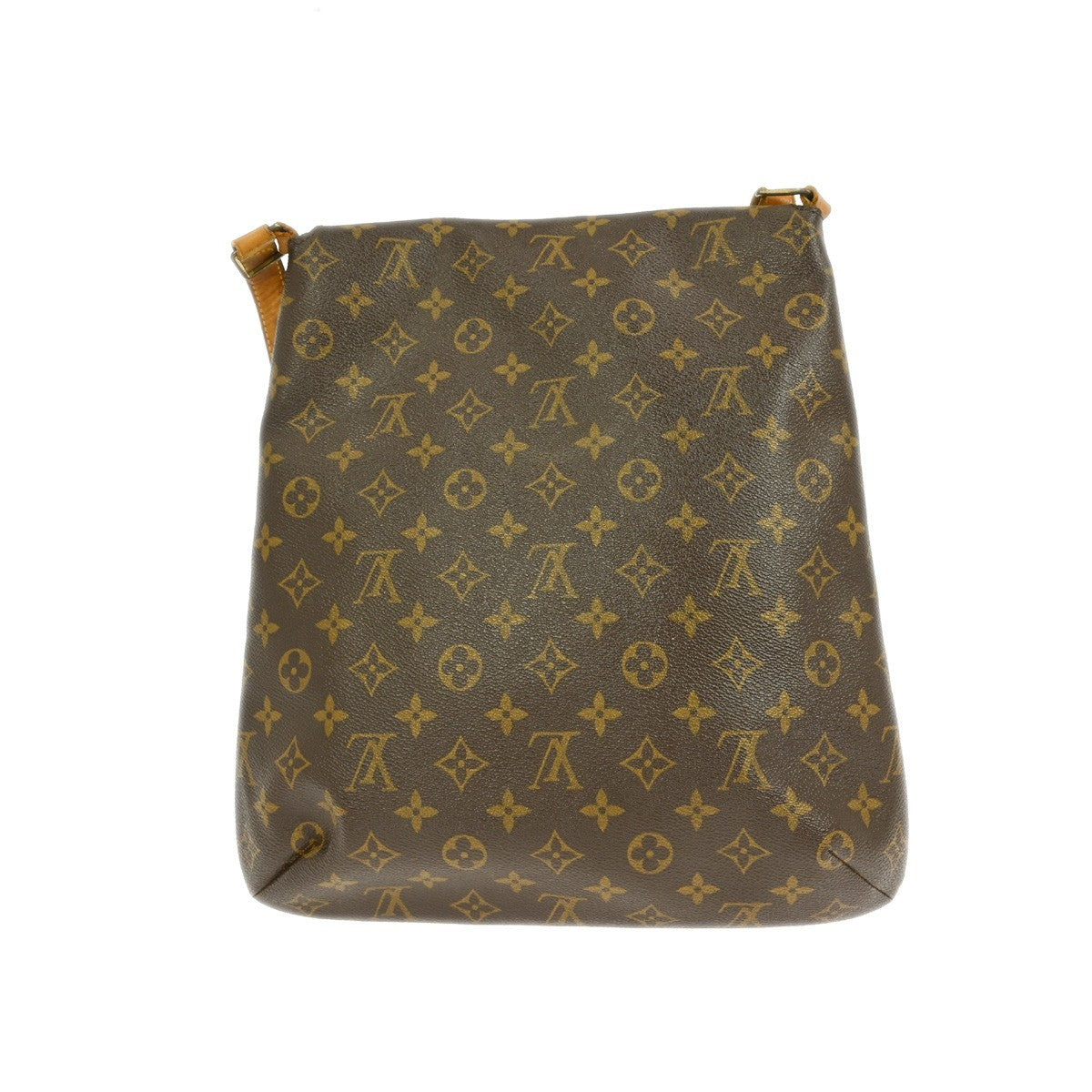 Louis Vuitton Musette Handbag Monogram Canvas, BROWN, CANVAS, Shoulder bag