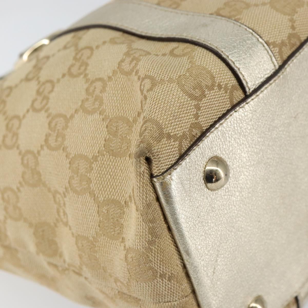 Gucci Abbey Tote GG Canvas, BEIGE, CANVAS, Tote bag