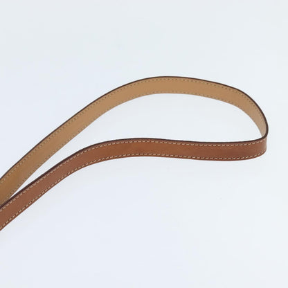 Celine Vintage Macadam Shoulder Bag Canvas, BROWN, CANVAS, Shoulder bag