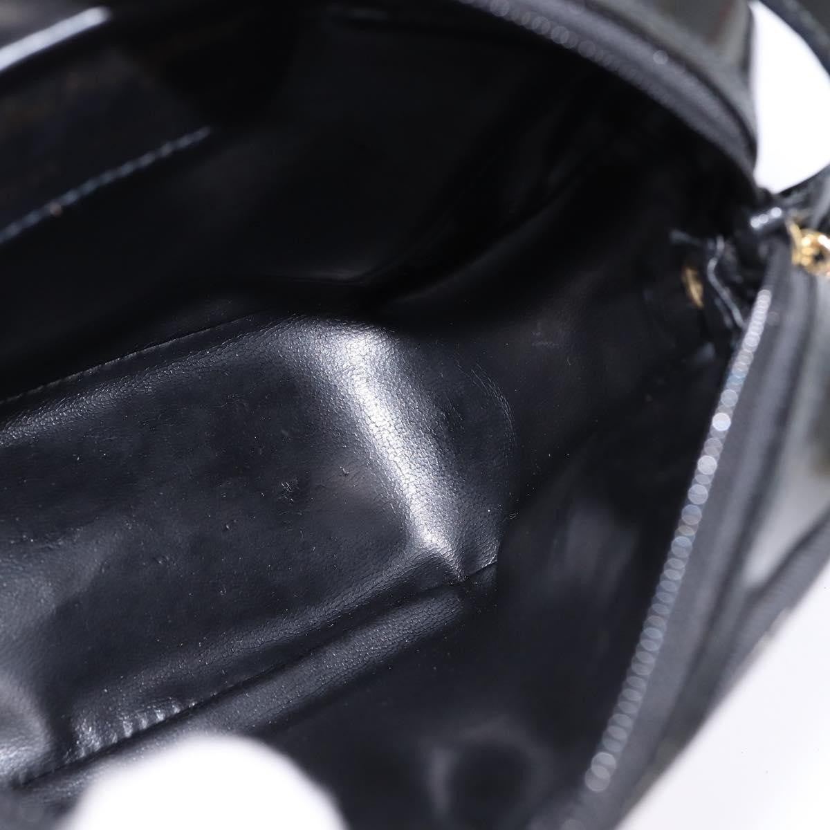 Salvatore Ferragamo Vara Bow camera Shoulder Bag Patent Leather, BLACK, PATENT_LEATHER, Shoulder bag