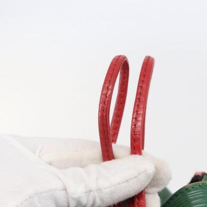 Louis Vuitton Bicolor Petit Noe Handbag Epi Leather, GREEN, LEATHER, Handbag