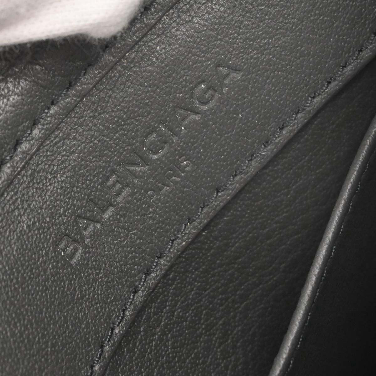 Balenciaga Papier Triple Zip Around Crossbody Bag Leather, GRAY, LEATHER, Shoulder bag