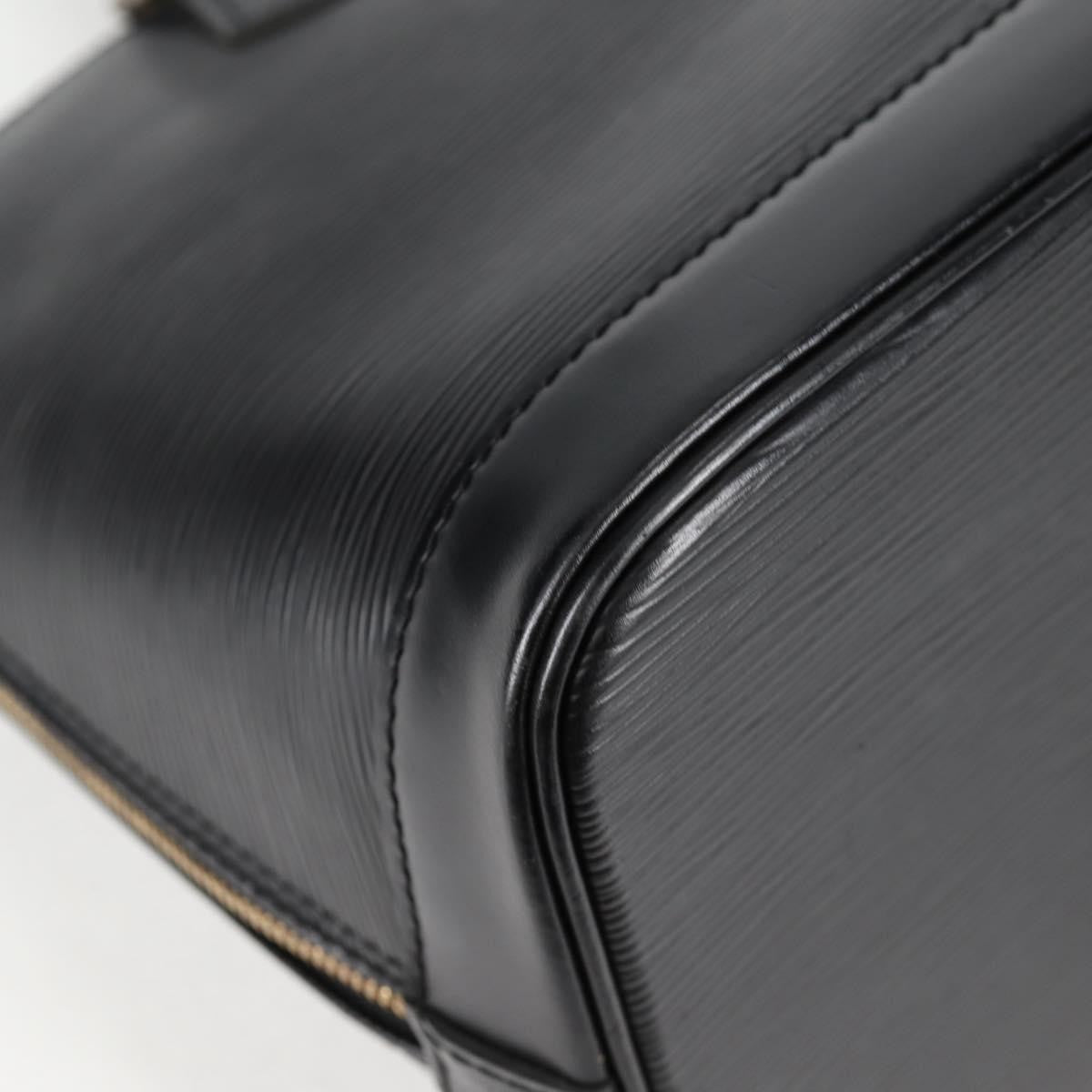 Louis Vuitton Alma Handbag Epi Leather, BLACK, LEATHER, Handbag