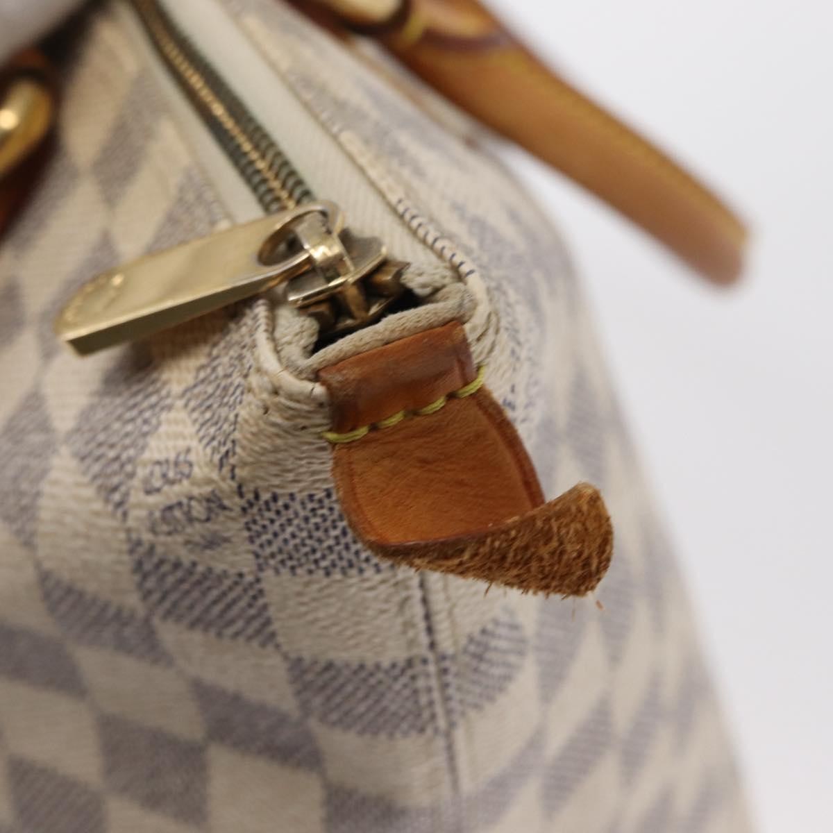 Louis Vuitton Saleya Handbag Damier, WHITE, CANVAS, Tote bag