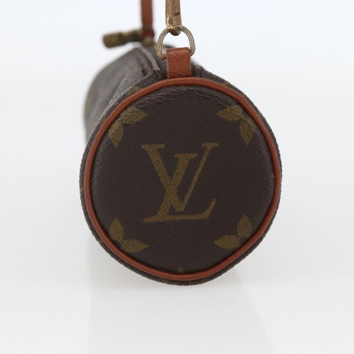 Louis Vuitton Papillon Pochette Monogram Canvas, BROWN, CANVAS, Clutche & pouche