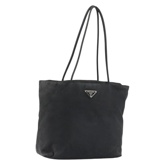 Prada Vintage Tote Tessuto, BLACK, NYLON, Tote bag