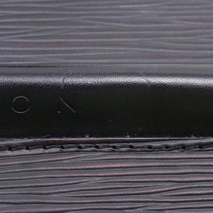 Louis Vuitton Dinard Handbag Epi Leather, BLACK, LEATHER, Shoulder bag