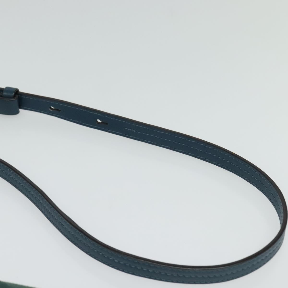 Chloe Faye Shoulder Bag Leather and Suede, TURQUOISE, SUEDE, Shoulder bag